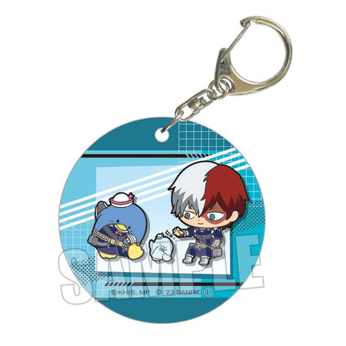 『僕のヒーローアカデミア×サンリオキャラクターズ2』やわらかクリアチャーム / 轟焦凍・タキシードサム