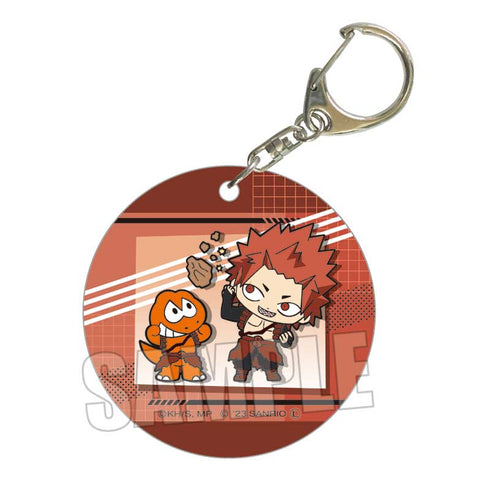 『僕のヒーローアカデミア×サンリオキャラクターズ2』やわらかクリアチャーム / 切島鋭児郎・ウィアーダイナソアーズ