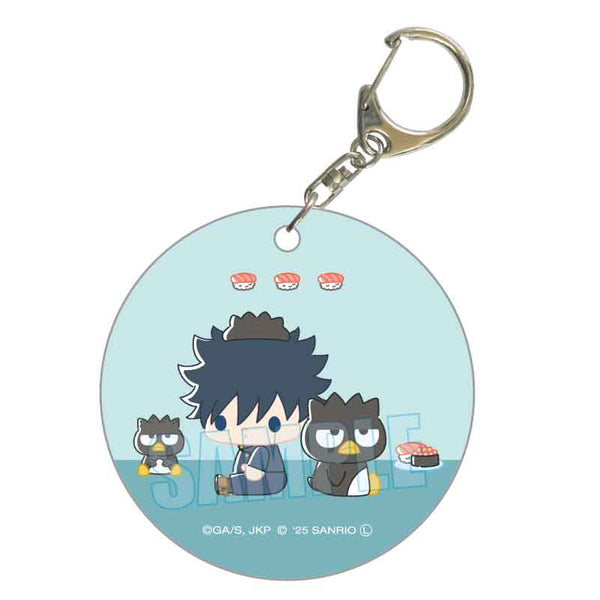 『呪術廻戦 × サンリオキャラクターズ』やわらかクリアチャーム /伏黒 恵×バッドばつ丸