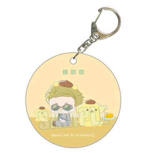 『呪術廻戦 × サンリオキャラクターズ』やわらかクリアチャーム /七海 建人×ポムポムプリン