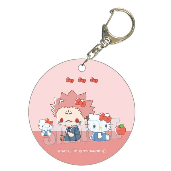 『呪術廻戦 × サンリオキャラクターズ』やわらかクリアチャーム /宿儺×ハローキティ