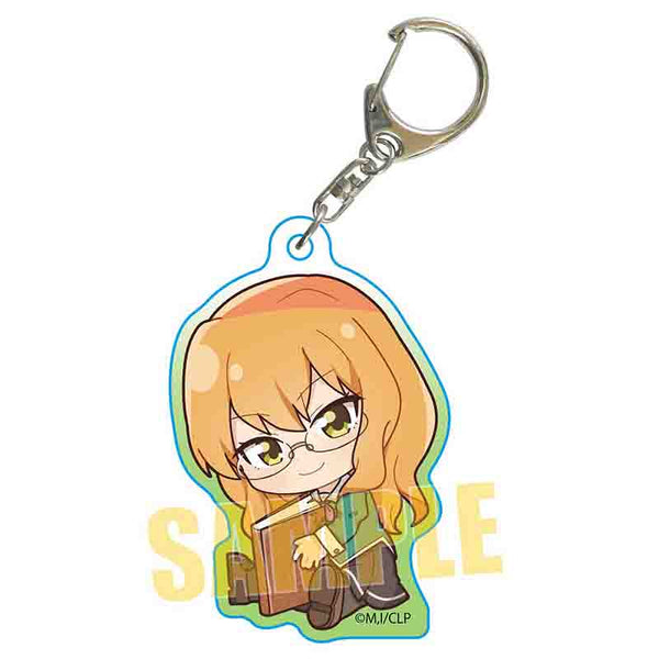 "My Yuri Is My Job!" Tightly Hugged Acrylic Keychain / Junka