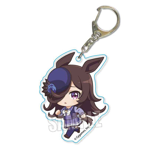 『ウマ娘 プリティーダービー ROAD TO THE TOP』てくトコアクリルキーホルダー /ライスシャワー【202510再販】