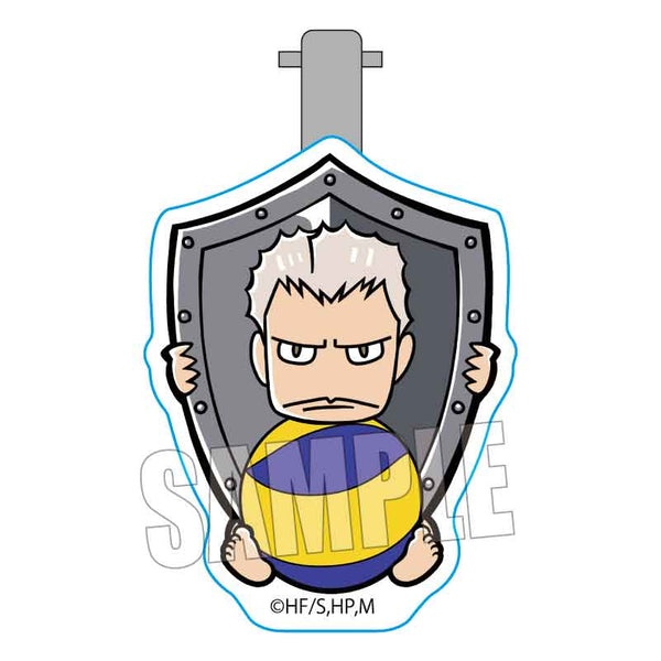 『ハイキュー!!』ぎゅぎゅっと前髪クリップ 青根(盾)