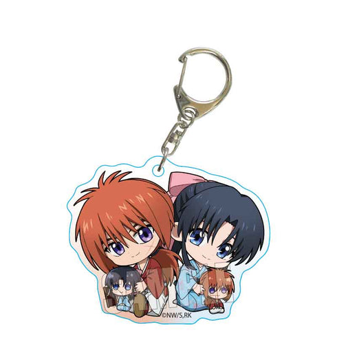 『るろうに剣心 -明治剣客浪漫譚-』ぎゅぎゅっとアクリルキーホルダー /緋村剣心&神谷薫