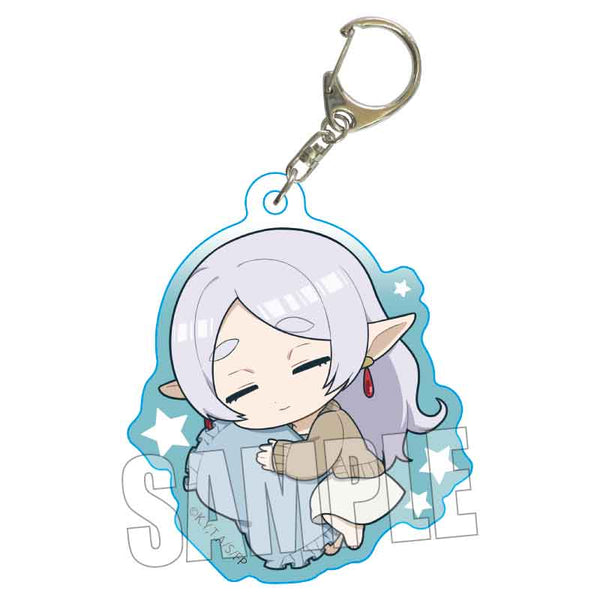 "Freiren: The Funeral" Compact Acrylic Keychain / Freiren (Pajamas) Goodnight Ver.