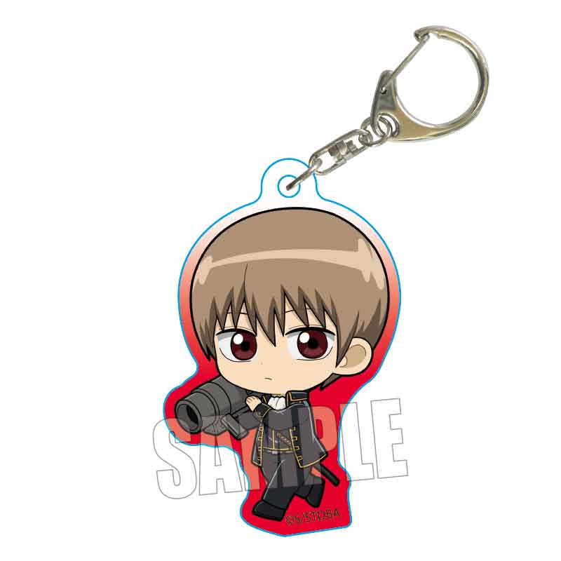 銀魂』てくトコアクリルキーホルダー /沖田 総悟 – Anime Store JP