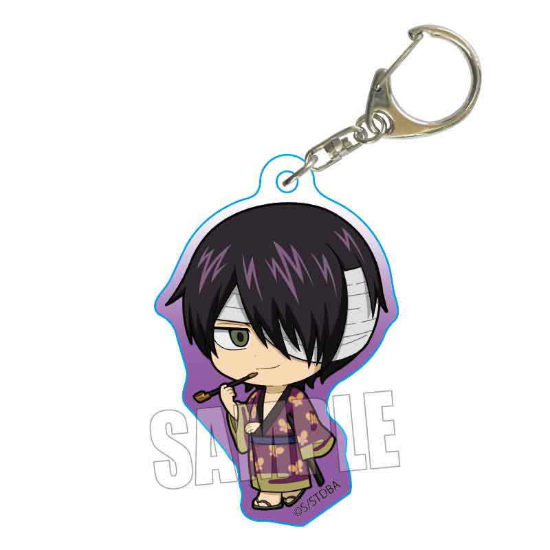 Gintama 高杉晋助 ぬいぐるみキーホルダー】銀魂 高杉 晋助 ぬいぐるみ