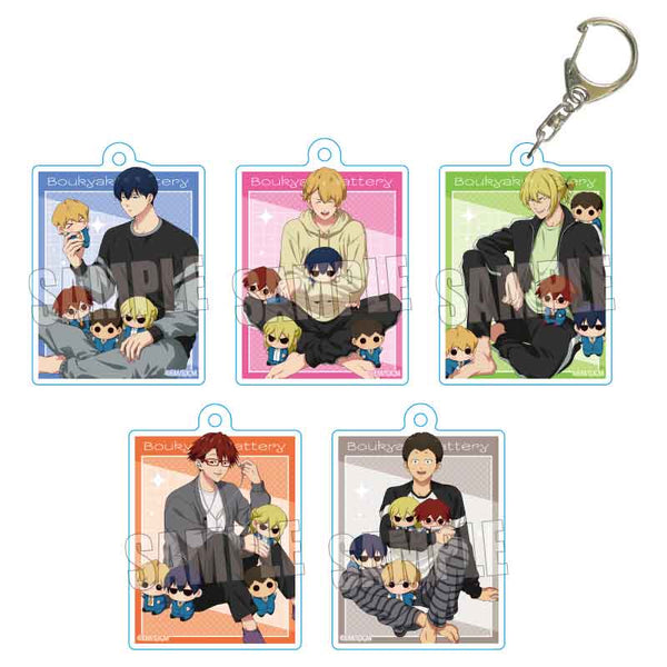 『忘却バッテリー』トレーディングアクリルキーホルダー /ぬいぐるみといっしょ【BOX】