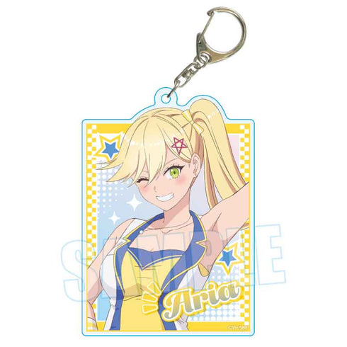『2.5次元の誘惑』ちょいデカアクリルキーホルダー /喜咲 アリア チアガールver.