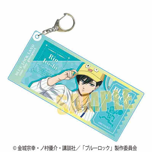 『ブルーロック』ちょいデカアクリルキーホルダー /糸師 凛(Welcome to BLUE LOCK LAND★)