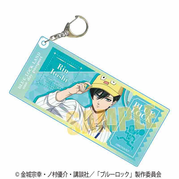 『ブルーロック』ちょいデカアクリルキーホルダー /糸師 凛(Welcome to BLUE LOCK LAND★)