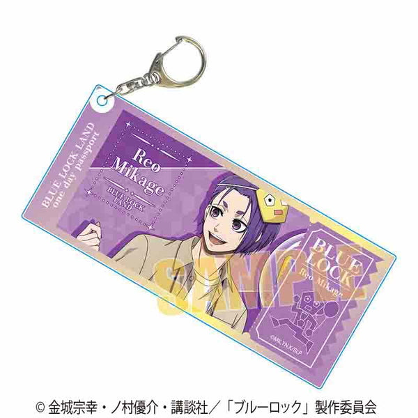 『ブルーロック』ちょいデカアクリルキーホルダー /御影 玲王(Welcome to BLUE LOCK LAND★)