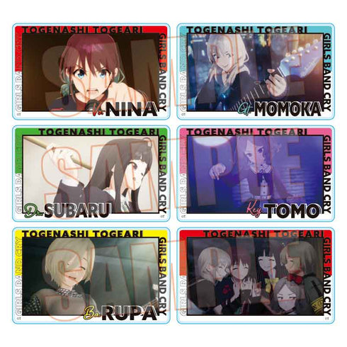 『ガールズバンドクライ』トレーディングメモリーズアクリルカード【BOX】