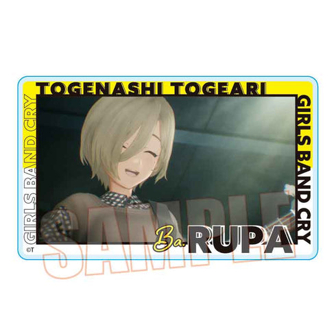 『ガールズバンドクライ』トレーディングメモリーズアクリルカード【BOX】