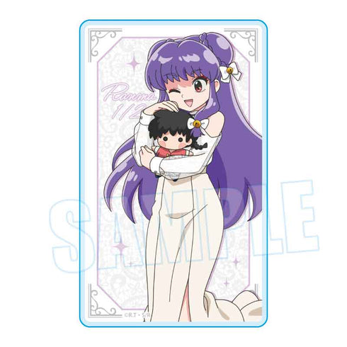 『らんま1/2』アクリルカード シャンプー(ぬいぐるみといっしょ)
