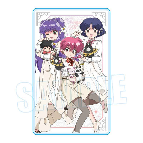 『らんま1/2』アクリルカード らんま&あかね&シャンプー(ぬいぐるみといっしょ)