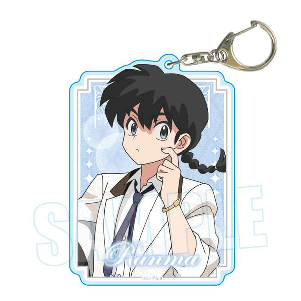 『らんま1/2』ちょいデカアクリルキーホルダー 早乙女 乱馬(ぬいぐるみといっしょ)