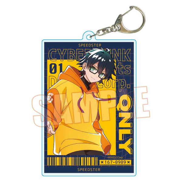 『ドズル社』ちょいデカアクリルキーホルダー /おんりー(CYBERPUNK meets DOZLE Corp.)