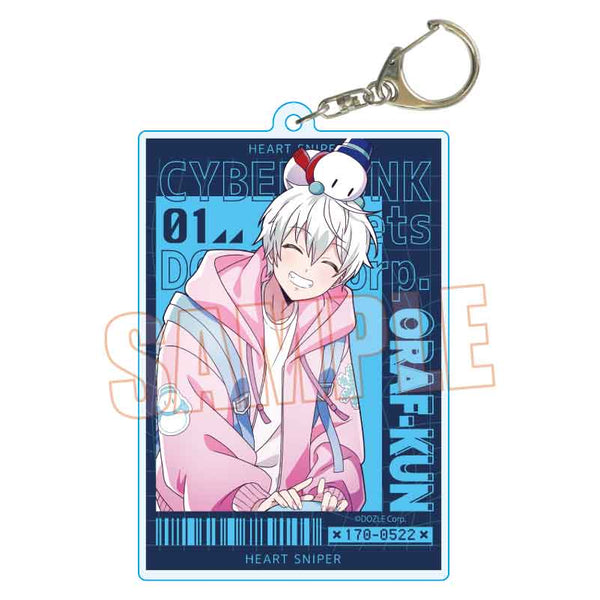 『ドズル社』ちょいデカアクリルキーホルダー /おらふくん(CYBERPUNK meets DOZLE Corp.)