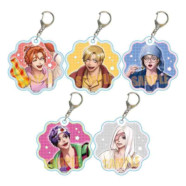 『ジャンケットバンク』トレーディングアクリルキーホルダー /パジャマパーティー【BOX】