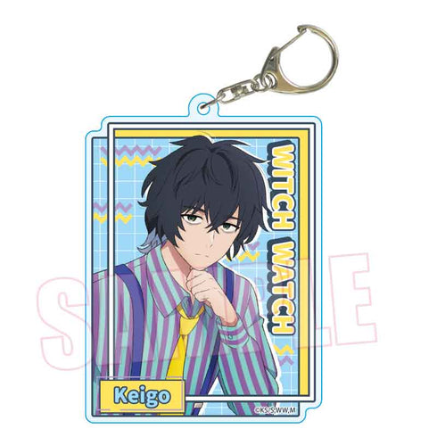 『ウィッチウォッチ』ちょいデカアクリルキーホルダー /マガミ ケイゴ レトロポップver.