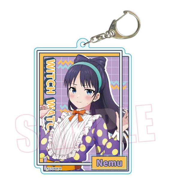 『ウィッチウォッチ』ちょいデカアクリルキーホルダー /宮尾 音夢 レトロポップver.