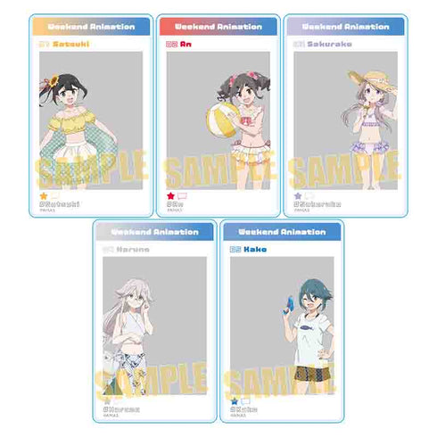 『mono』トレーディングアクリルカード /水着で海!【BOX】