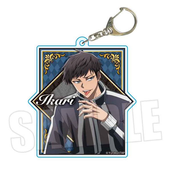 『桃源暗鬼』ちょいデカアクリルキーホルダー /矢颪 碇(玉座)