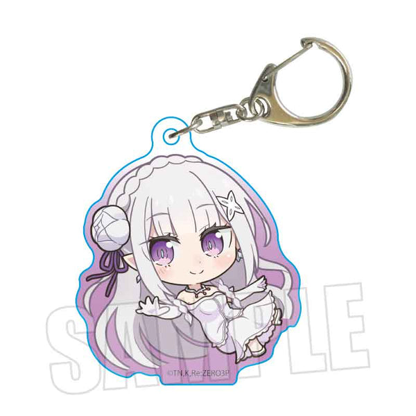 『Re:ゼロから始める異世界生活』ぷかっしゅアクリルキーホルダー 3rd season ver. /エミリア(花嫁衣裳)