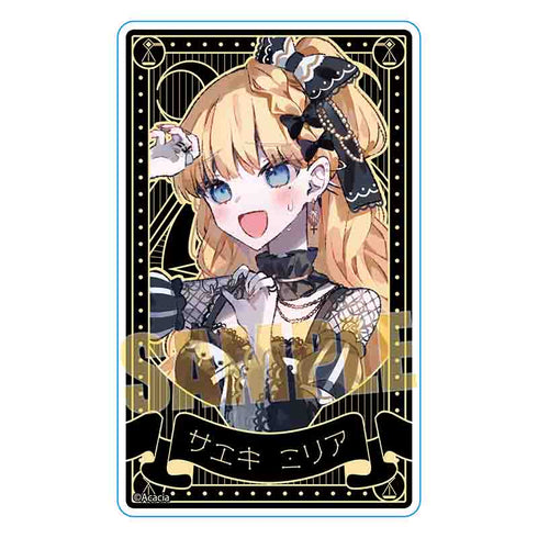 『魔法少女ノ魔女裁判』アクリルカード /佐伯ミリア