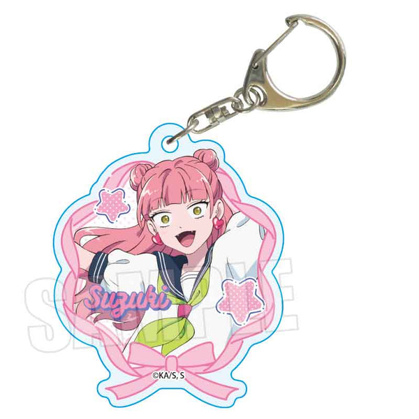 "You and Me: Complete Opposites" Acrylic Keychain / Suzuki