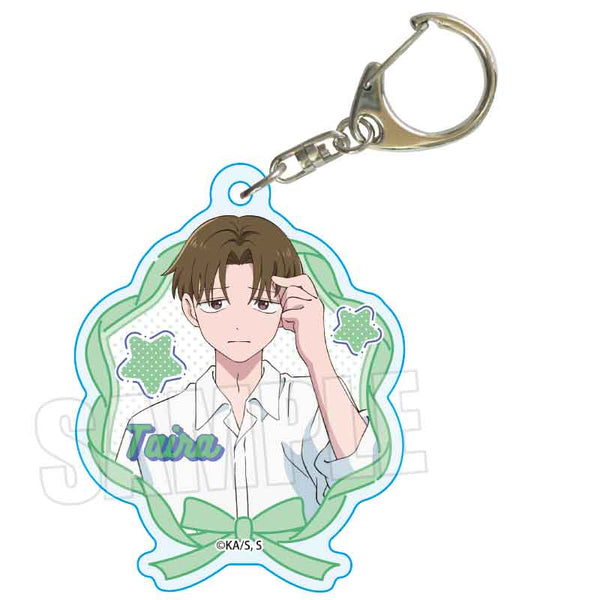 "You and Me: Complete Opposites" Acrylic Keychain / Hira