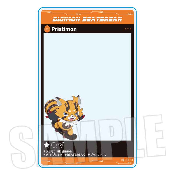 『DIGIMON BEATBREAK』アクリルカード /プリスティモン Skater ver.