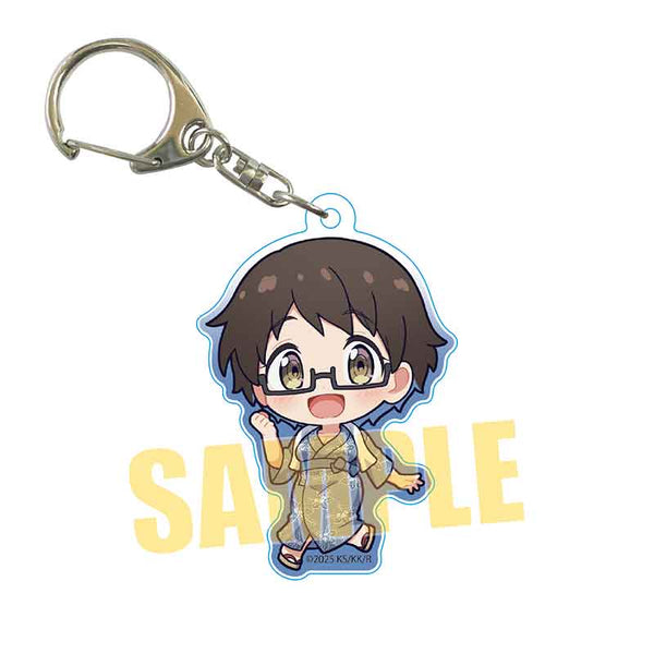 "The Lapis Lazuli Gem" Acrylic Keychain / Yoko Imari