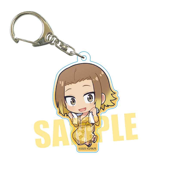 "The Lapis Lazuli Gem" Acrylic Keychain / Aoi Kasamaru