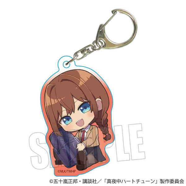 "Midnight Heart Tune" Snug Acrylic Keychain / Rikka Inohana