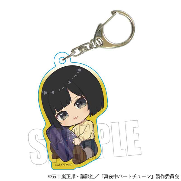 "Midnight Heart Tune" Squeeze Acrylic Keychain / Lemon Ando
