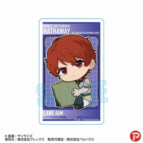 "Mobile Suit Gundam: Hathaway's Flash - The Witch of Circe" Gyugyutto Acrylic Plate / Lane Aim