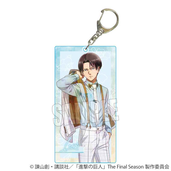 『進撃の巨人The Final Season』ちょいデカアクリルキーホルダー /リヴァイ(Nemophila)
