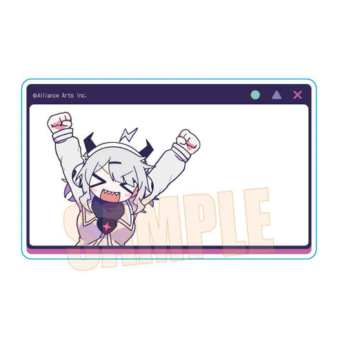 『ゆんゆん電波シンドローム』アクリルカード /QちゃんB