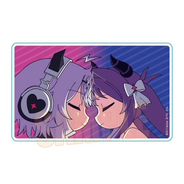 『ゆんゆん電波シンドローム』アクリルカード /Qちゃん&ゆんゆん