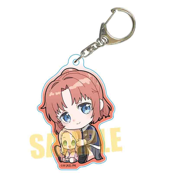 "Kamiina Peony: When Drunk, It Resembles a Lily" Tightly Packed Acrylic Keychain / Akane Yusa