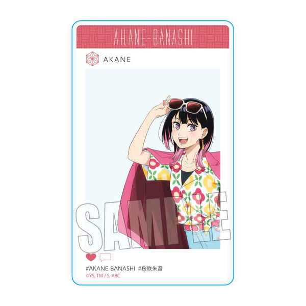 『あかね噺』アクリルカード /桜咲 朱音(レトロファッション)