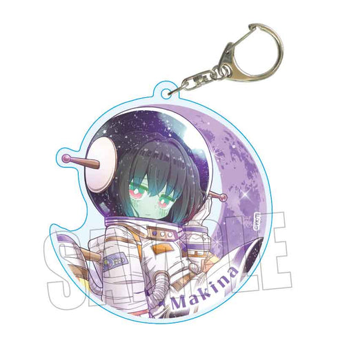 "Galaxy Express Milky☆Subway" Slightly Large Acrylic Keychain / Makina (Universe)