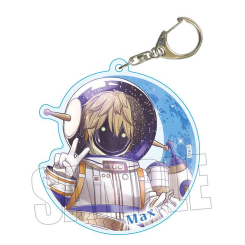 "Galaxy Express Milky☆Subway" Slightly Large Acrylic Keychain / Max (Universe)