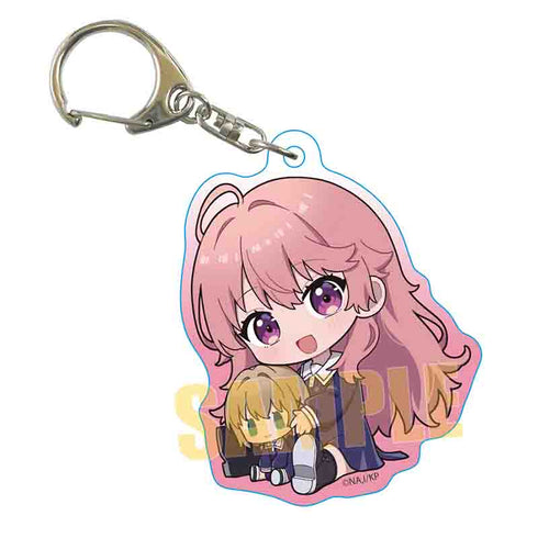 "I Want to Be in Love Until You Die" Tightly Hugged Acrylic Keychain / Mimi Kagari