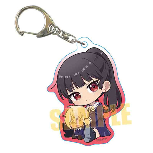 "I Want to Be in Love Until You Die" "Gyu-Gyu" Acrylic Keychain / Lizzy Seiran