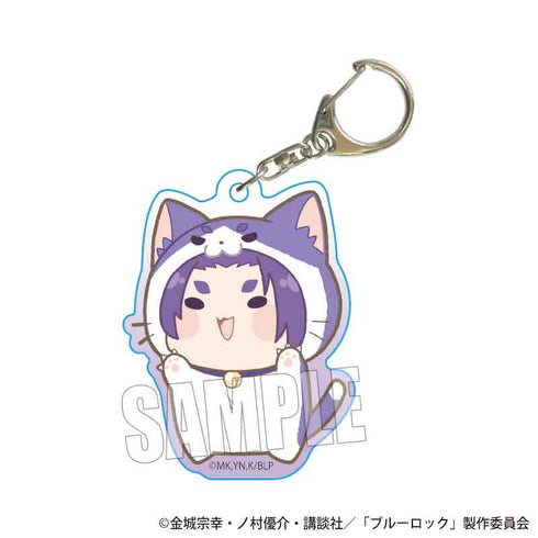 "Blue Lock" Fumania Acrylic Keychain / Reo Mikage