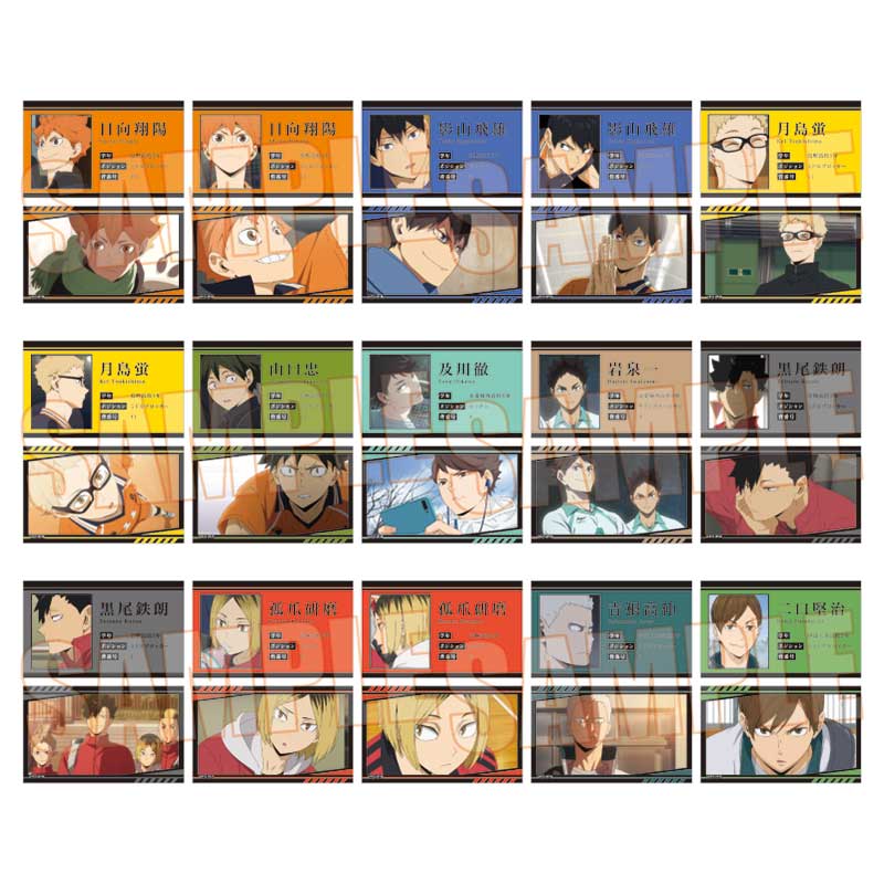 ハイキュー　メモリーズカードコレクションBOX ハイキュー!!』メモリーズカードコレクション BOX – Anime Store